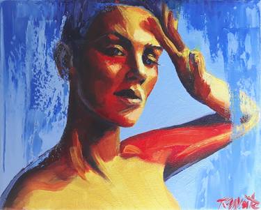 Original Expressionism Women Paintings by Robin White