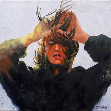 Original Expressionism Women Paintings by Robin White