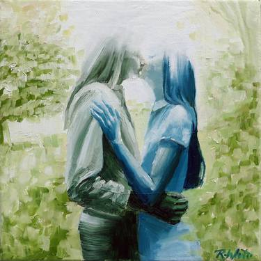 Original Fine Art Love Paintings by Robin White