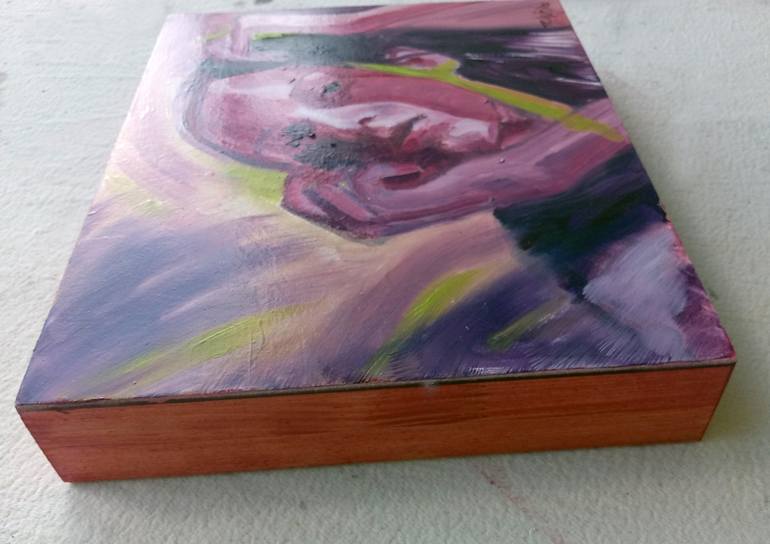 Original Expressionism Women Painting by Robin White