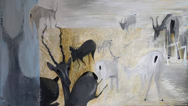 Original Animal Paintings by Ghada Embarek