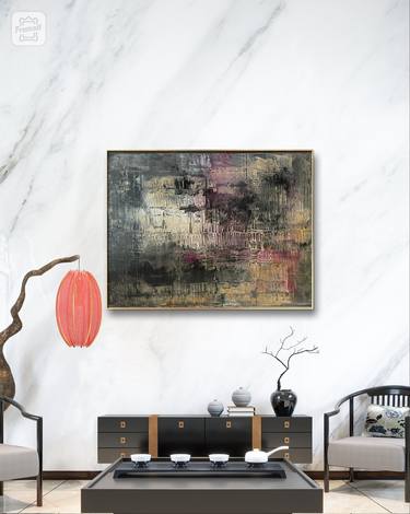 Original Abstract Painting by Daniel Storms