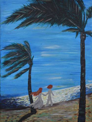 Original Beach Paintings by PICIUS Art