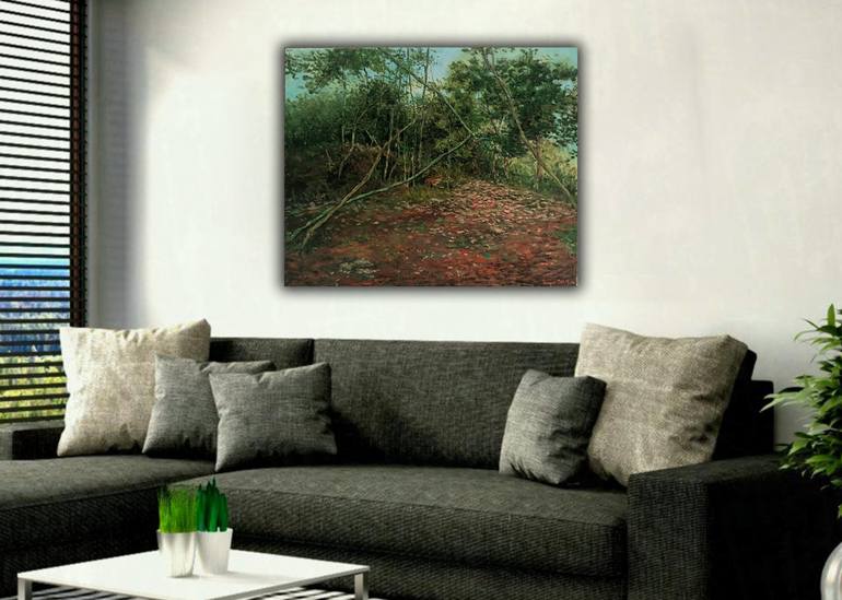 Original Impressionism Nature Painting by Inaje Dilshan Fernando