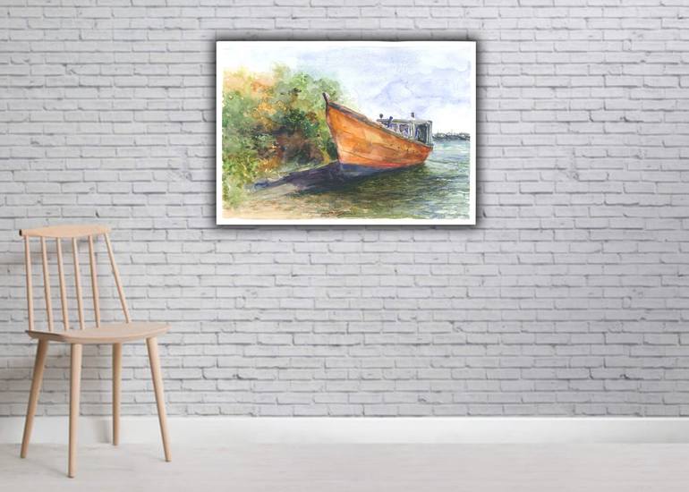 Original Impressionism Travel Painting by Inaje Dilshan Fernando