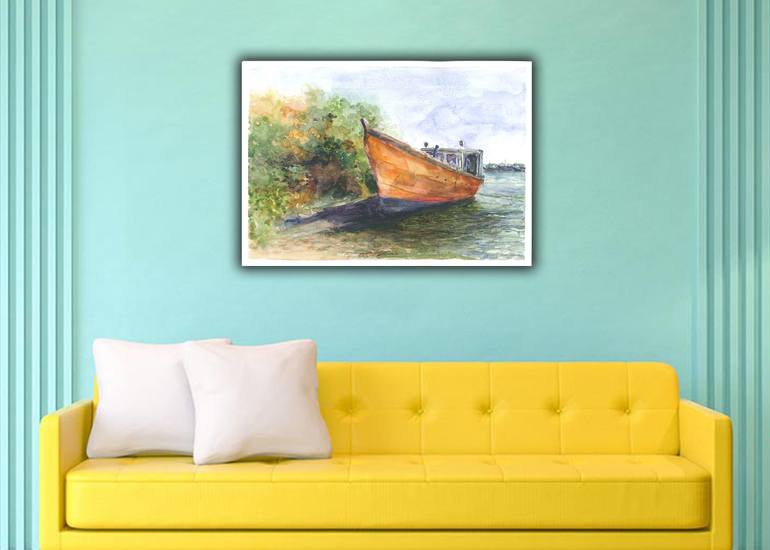 Original Impressionism Travel Painting by Inaje Dilshan Fernando