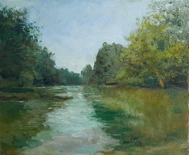 Original Impressionism Nature Paintings by Inaje Dilshan Fernando