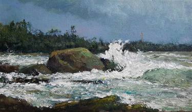 Print of Impressionism Water Paintings by Inaje Dilshan Fernando
