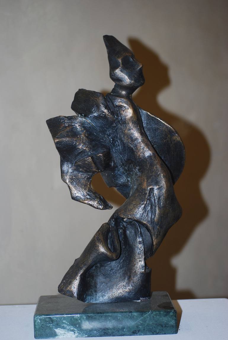 Original Cubism Abstract Sculpture by Matilde Mancini
