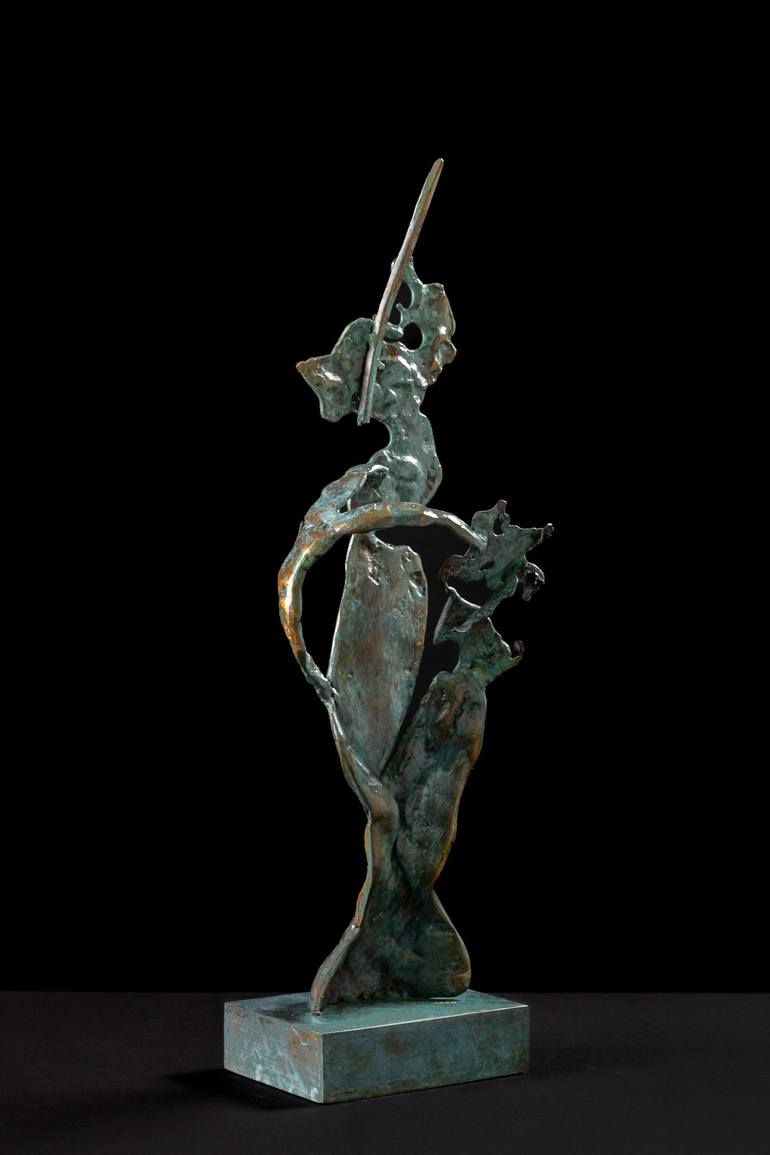 Original Symbolism Abstract Sculpture by Matilde Mancini