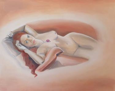 Print of Erotic Paintings by Ekaterina Nichubai Shpekht