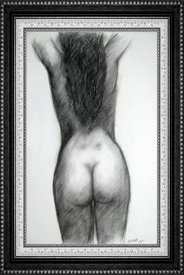 Print of Nude Paintings by Wasantha Namaskara
