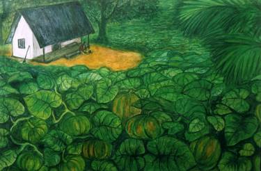 Original Impressionism Landscape Paintings by Wasantha Namaskara