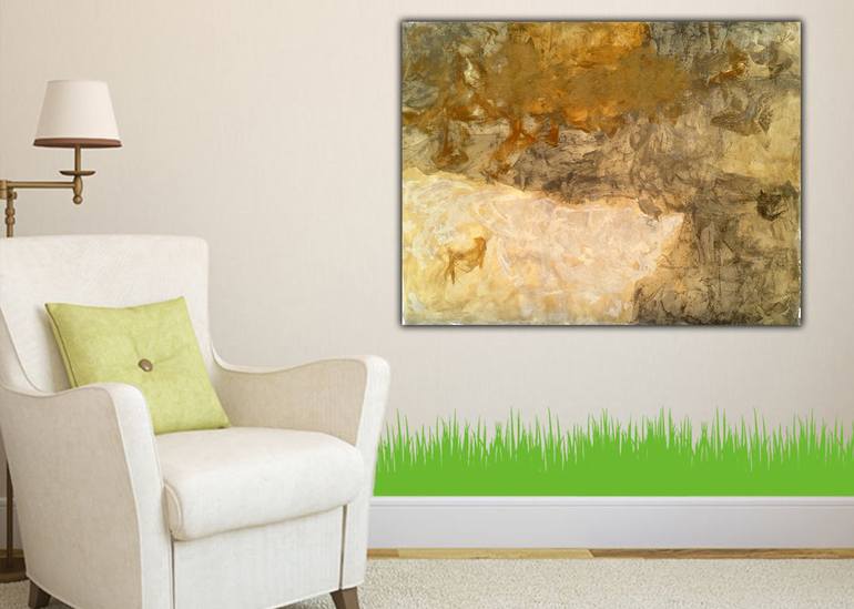 Original Impressionism Abstract Painting by Wasantha Namaskara