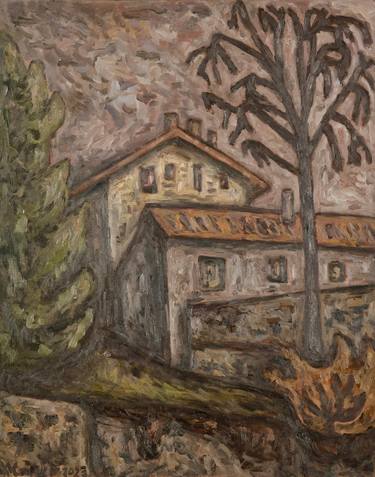 Original Impressionism Landscape Painting by Marko Dumnić