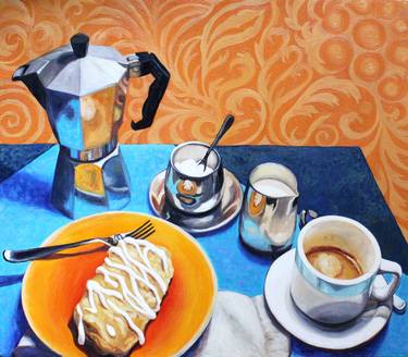 Original Fine Art Still Life Paintings by Sandra Bryant