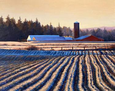 Original Contemporary Landscape Paintings by Sandra Bryant