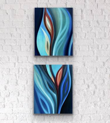 Original Abstract Paintings by Laura Blue Palmer