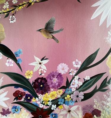 Original Fine Art Floral Paintings by Laura Blue Palmer