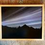 natural wood framed included