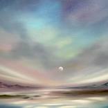 Pastel Moon by Laura Blue  Palmer