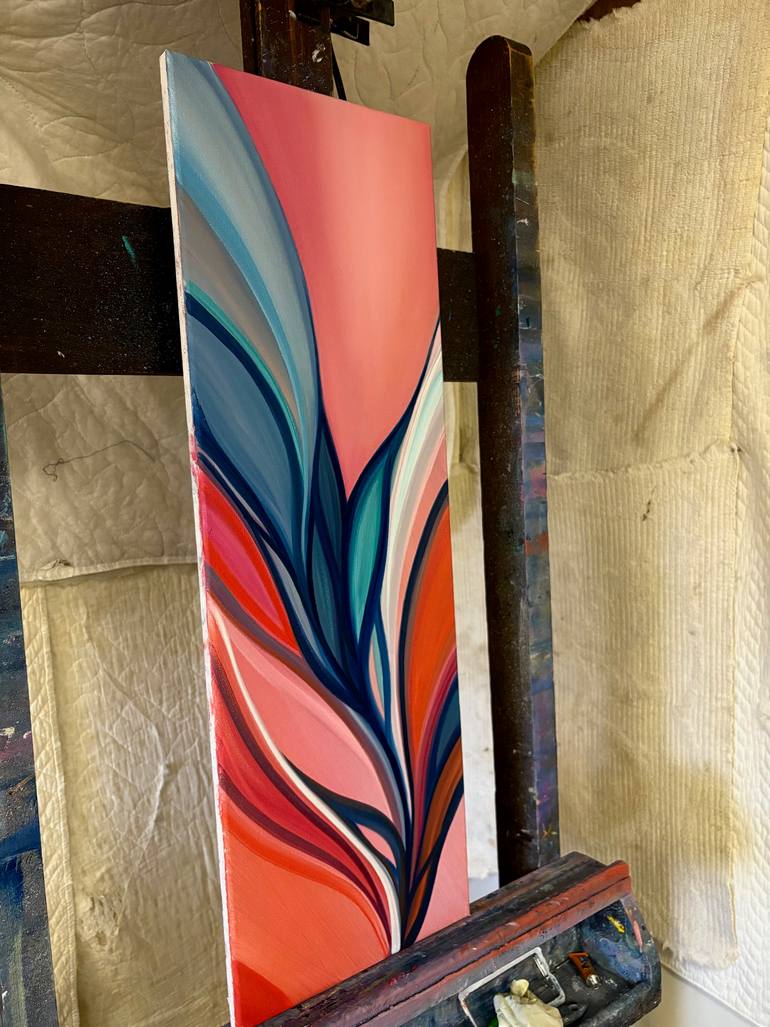 Original Contemporary Abstract Painting by Laura Blue  Palmer
