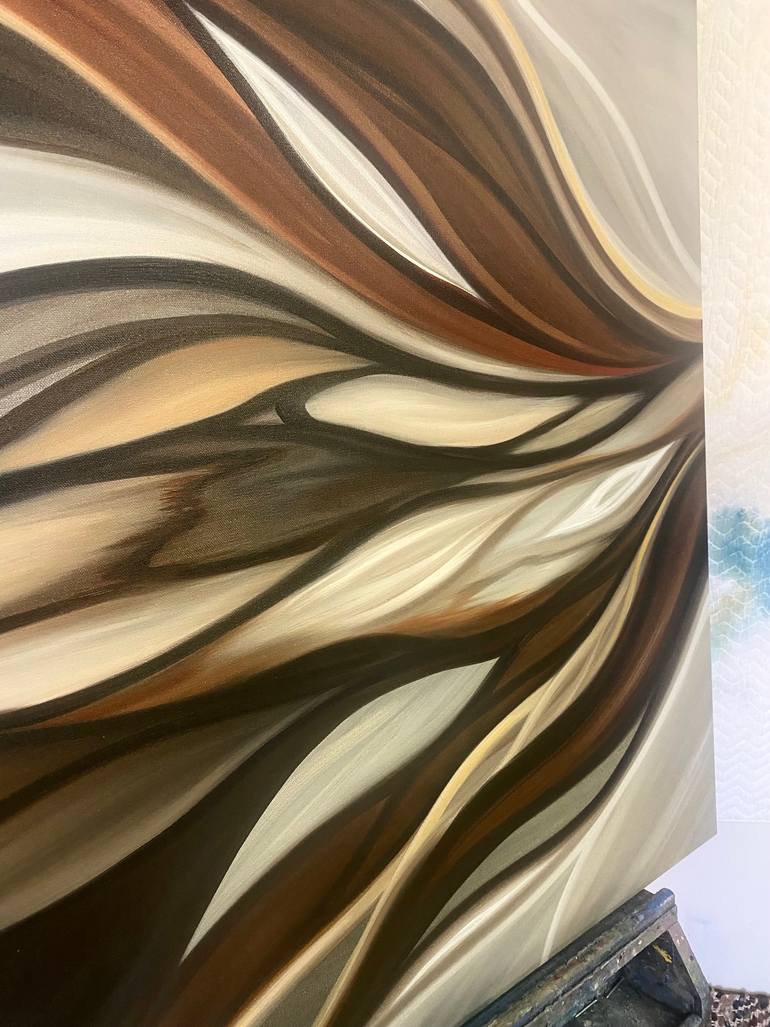 Original Conceptual Abstract Painting by Laura Blue  Palmer