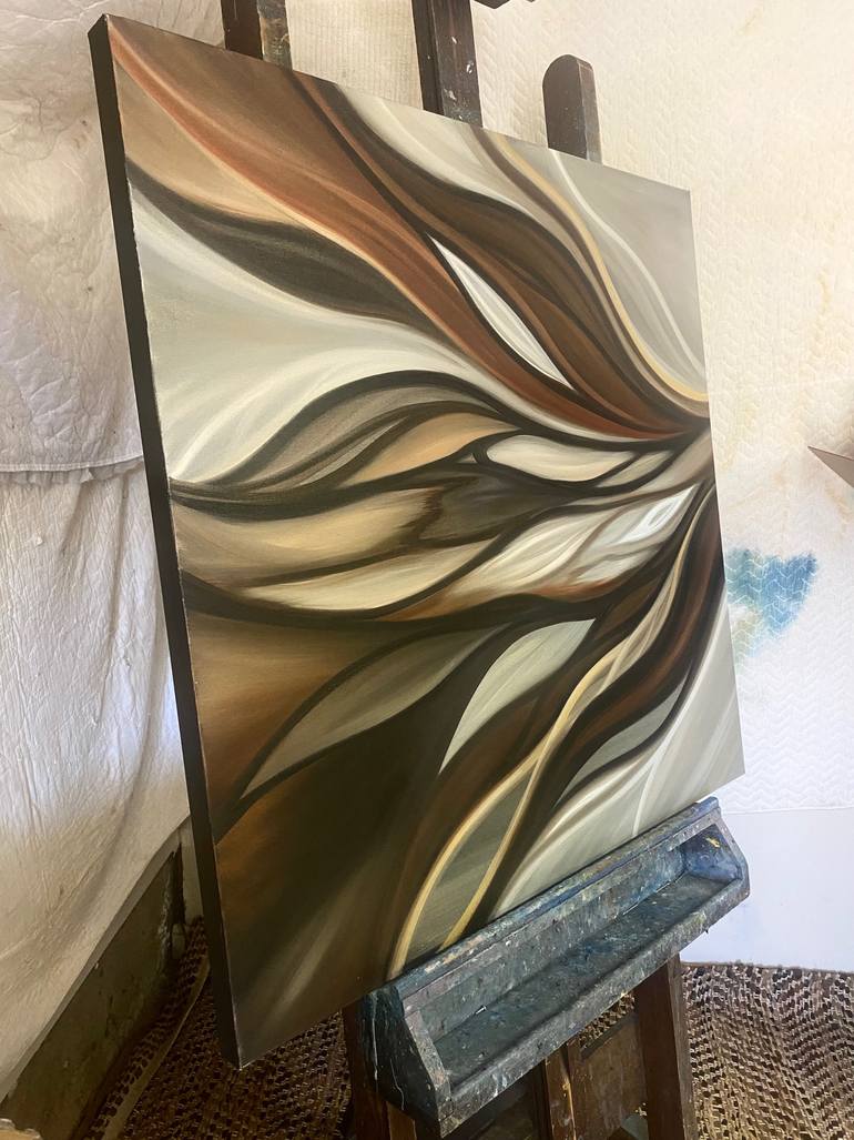 Original Conceptual Abstract Painting by Laura Blue  Palmer