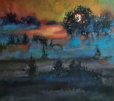 Original Impressionism Landscape Paintings by Radosław Szatkowski