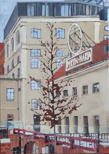 Original Contemporary Architecture Paintings by Marta Żygadło