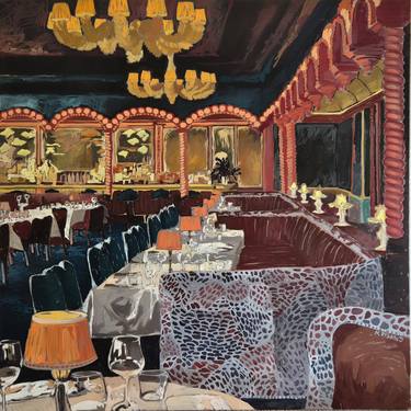 Original Contemporary Architecture Paintings by Marta Żygadło