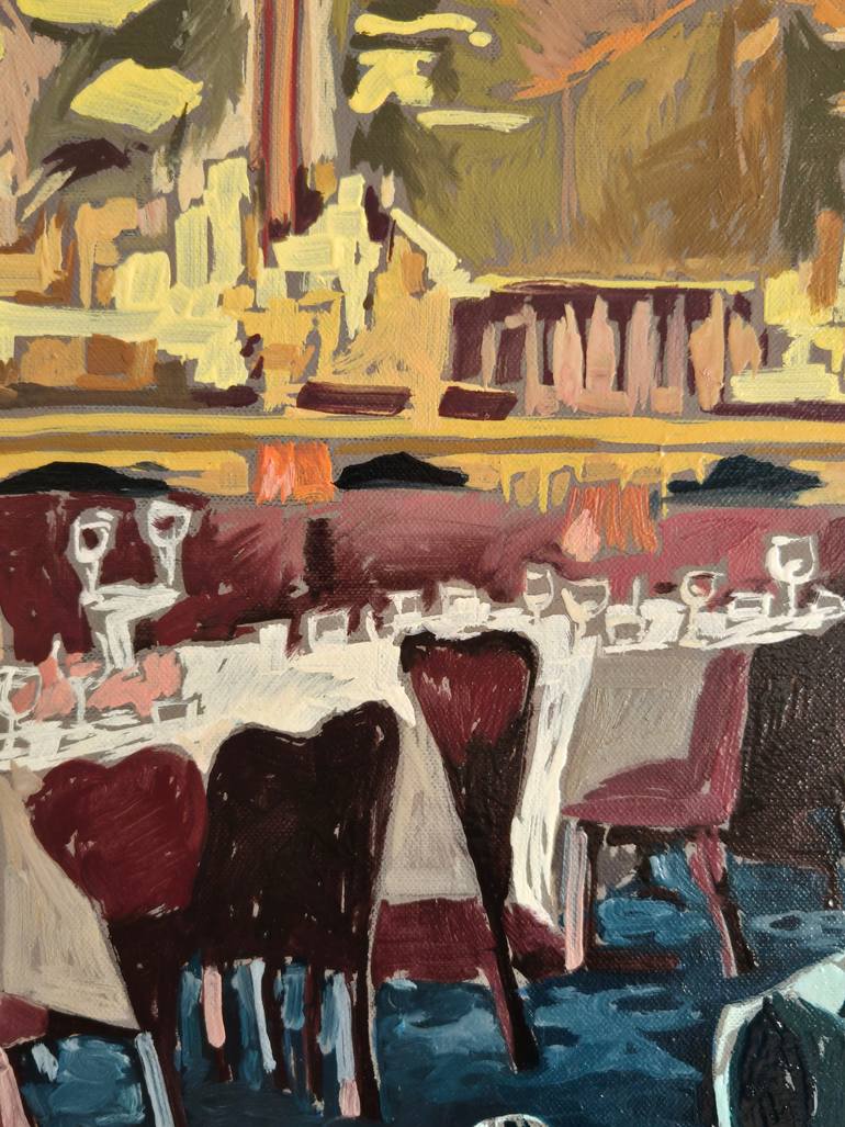 Original Contemporary Architecture Painting by Marta ŻYgadłO