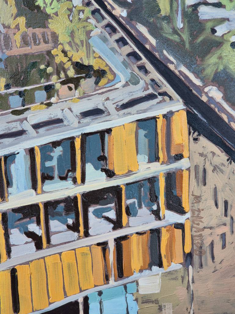 Original Contemporary Architecture Painting by Marta ŻYgadłO