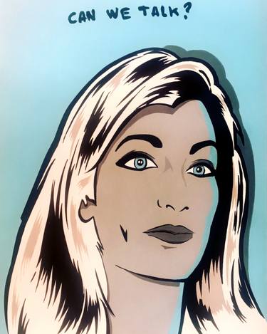 Original Pop Art Women Paintings by Jean Plaut