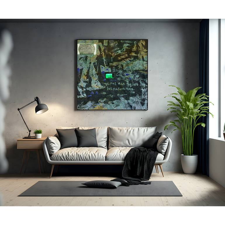 Original Digital Art Abstract Printmaking by Poly Jin