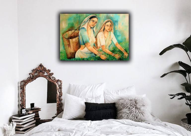 Original Impressionism Culture Painting by Prasanna Upali