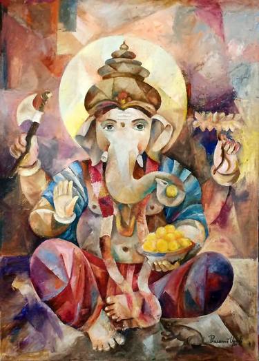 Original Impressionism Religion Paintings by Prasanna Upali