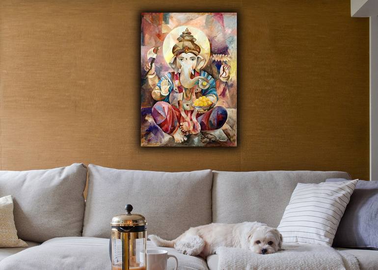 Original Contemporary Religion Painting by Prasanna Upali