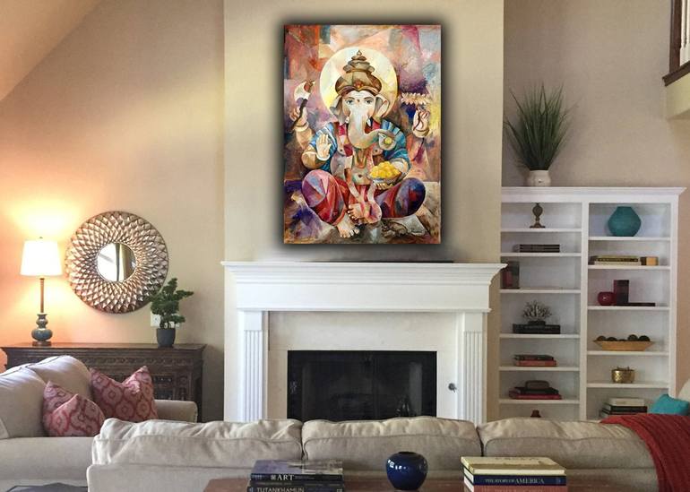 Original Contemporary Religion Painting by Prasanna Upali