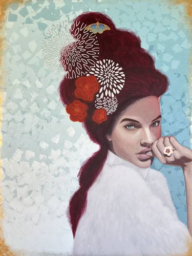 Original Portraiture Portrait Paintings by Lisbeth Ascanio