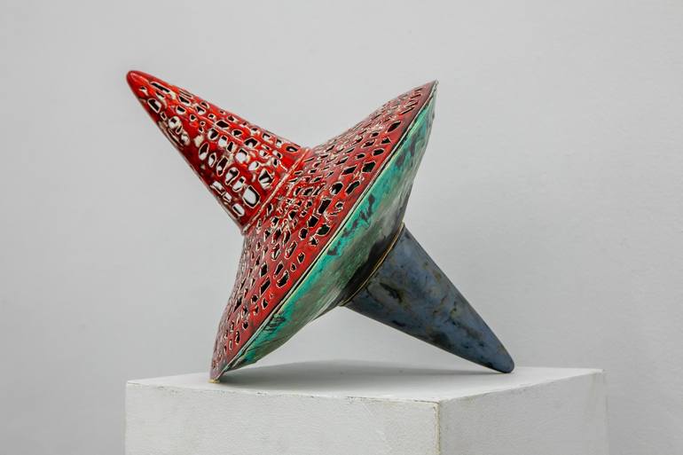 Original Contemporary Abstract Sculpture by Liliya Koleva-Bardarova