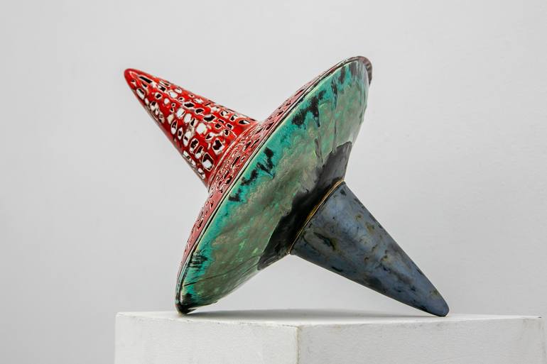 Original Contemporary Abstract Sculpture by Liliya Koleva-Bardarova