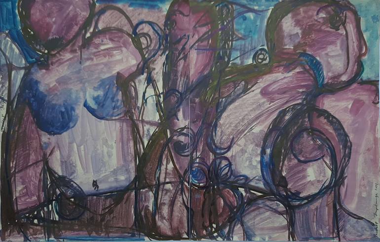 Print of Abstract Expressionism Politics Paintings by Pradeep Jayatunga
