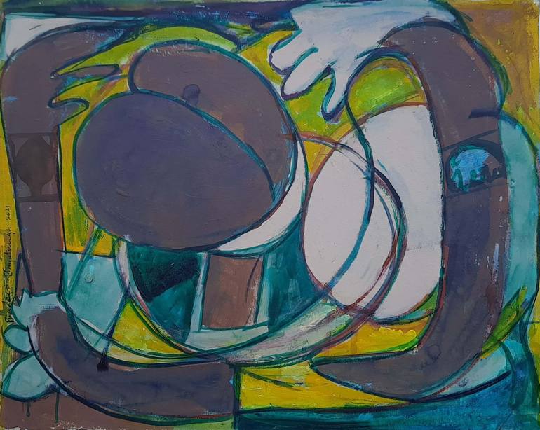 Print of Abstract Expressionism Politics Paintings by Pradeep Jayatunga
