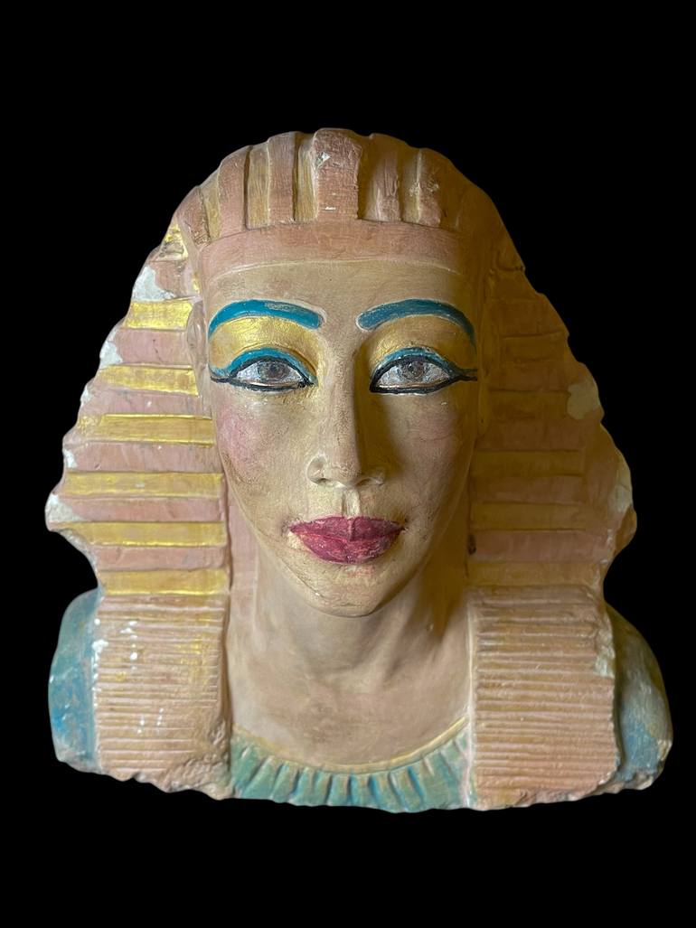 Original Art Deco Classical Mythology Sculpture by Omar Gamal