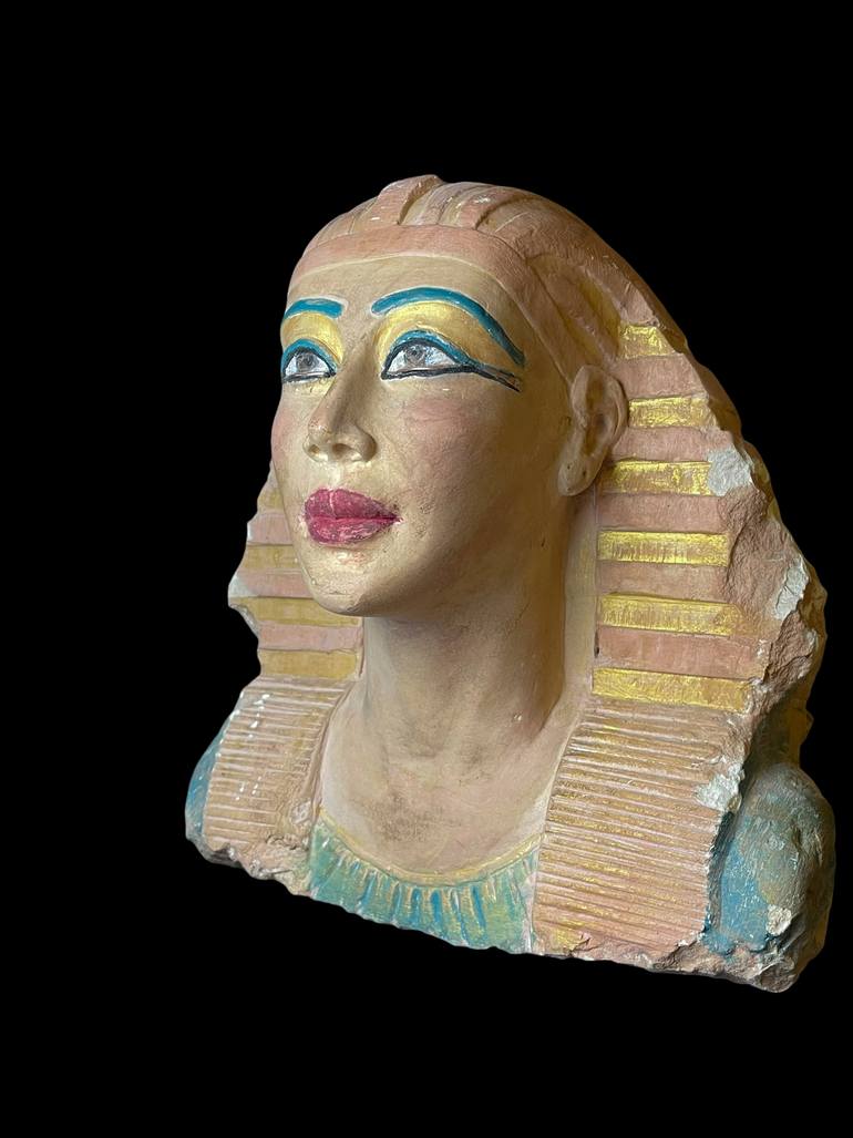 Original Art Deco Classical Mythology Sculpture by Omar Gamal