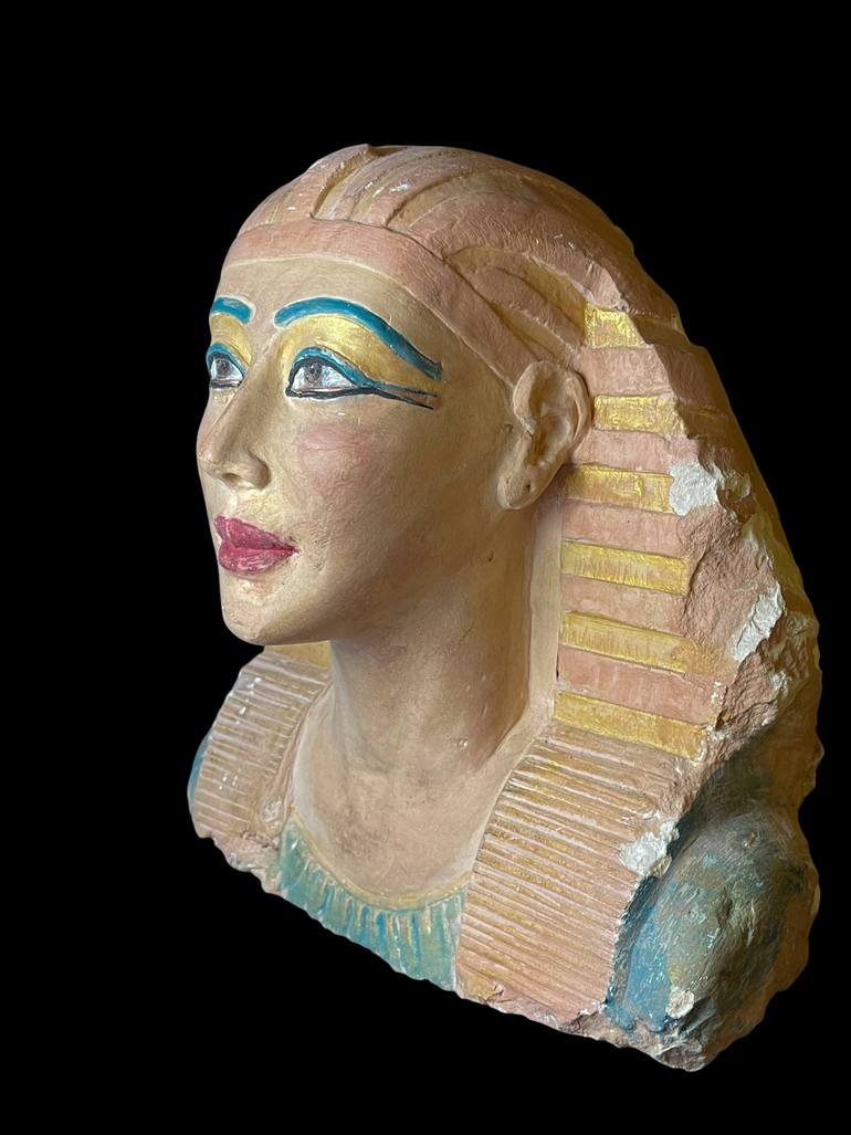 Original Art Deco Classical Mythology Sculpture by Omar Gamal
