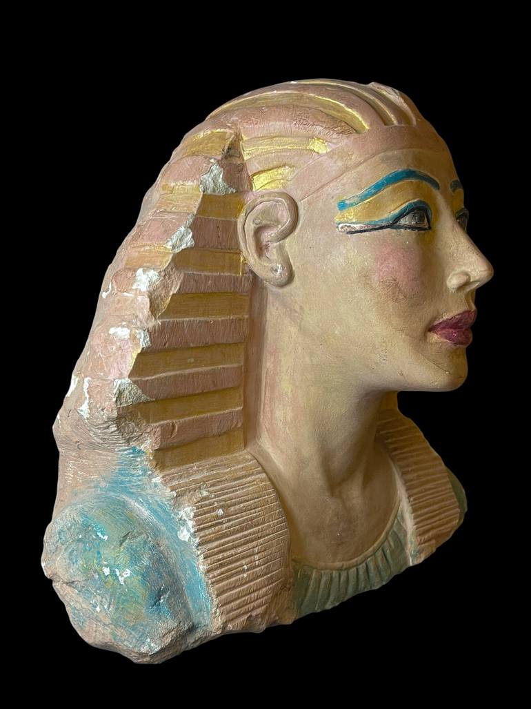 Original Art Deco Classical Mythology Sculpture by Omar Gamal