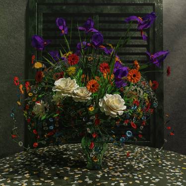 Print of Floral Digital by Gabriel Pastor