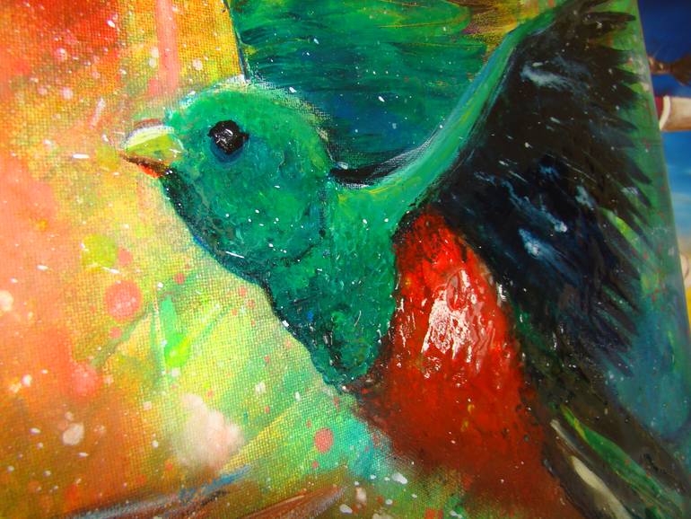 Original Documentary Nature Painting by Nancy Richardson